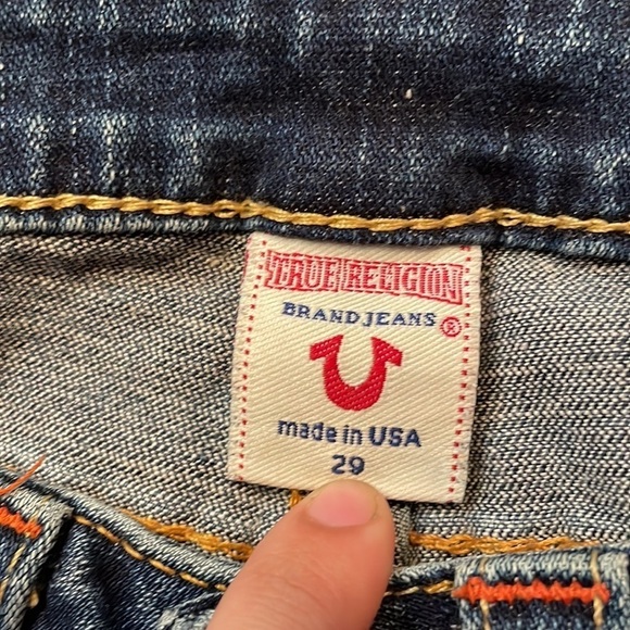 True Religion Straight Leg Jeans Size‎ 29 - Picture 6 of 10